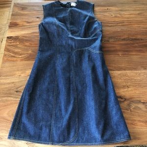 Victoria Beckham Jeans A-line denim dress